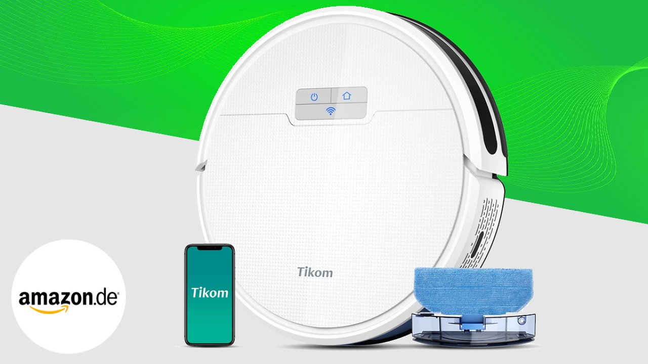[13/04/2023] Tikom G8000 Pro: Diesen Saugroboter mit Wischfunktion wollen jetzt alle