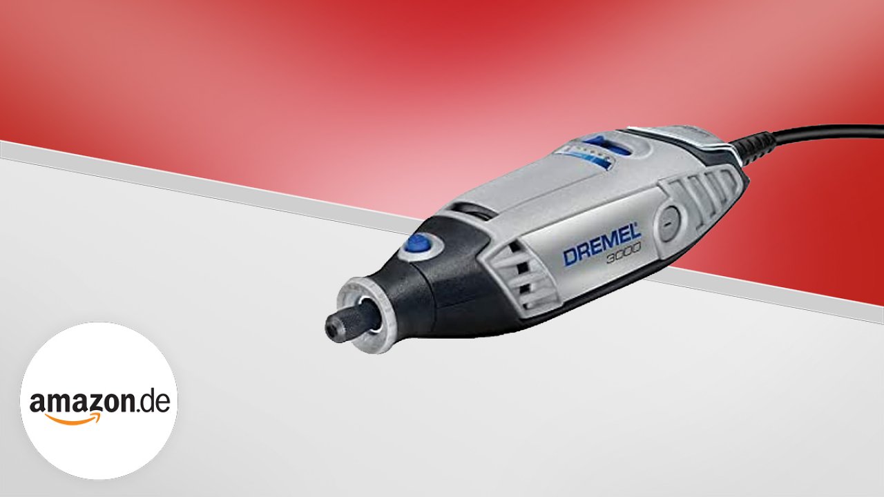 [06/05/2023] Dremel 3000 im Koffer mit viel Zubehör: Set lockt mit 27 % Rabatt