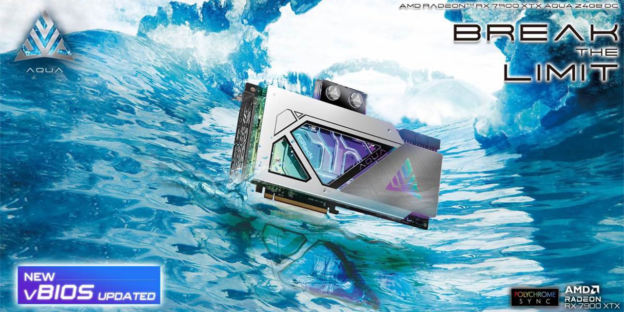 [26/05/2023] Für die Radeon RX 7900 XTX AQUA OC von ASRock gibt es ein neues vBIOS, welches einen hohen Performance-Schub verspricht.