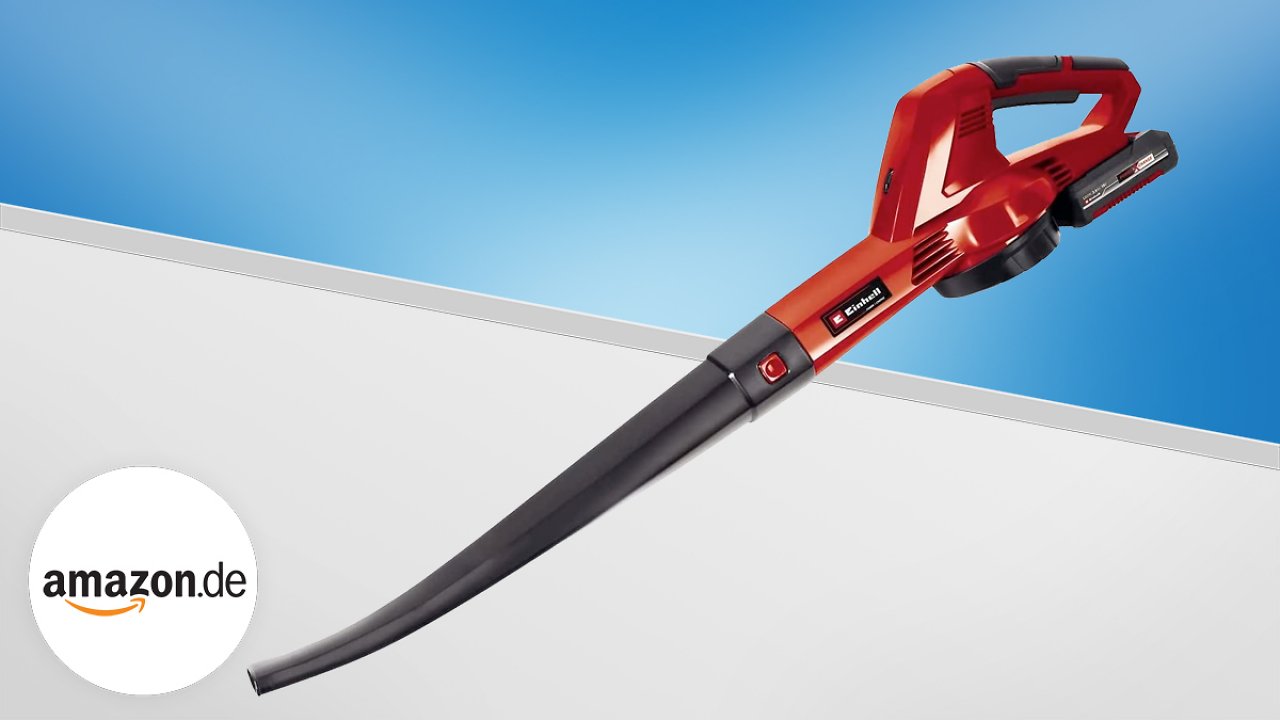 [17/05/2023] Vor Bosch & Makita: Dieser Laubbläser von Einhell ist der beliebteste bei Amazon - aktuell mit 40 % Rabatt