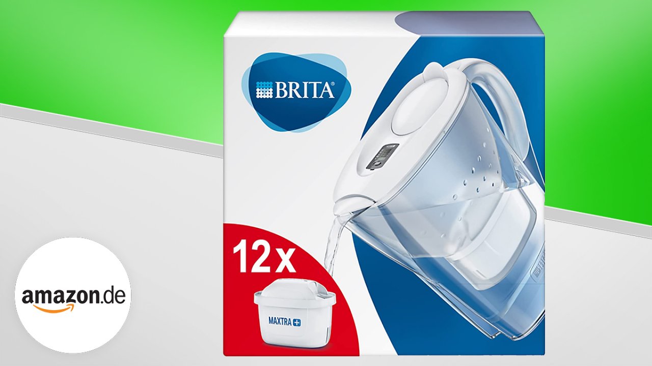 [06/05/2023] Über 30 % reduziert: Brita Wasserfilter mit Maxtra Filterkartuschen - sparen mit Jahrespaket