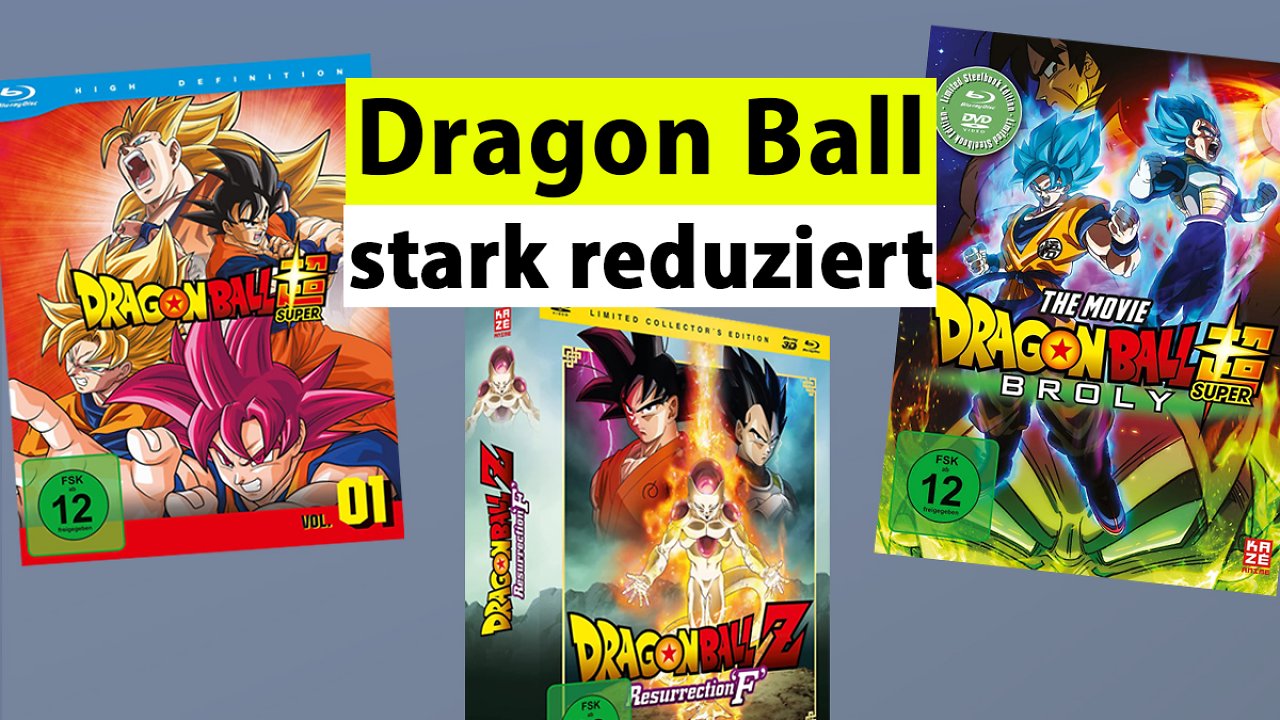 [11/05/2023] Kamehameha! Zum Goku Day gibt es auf Dragon Ball super Rabatte - Blu-ray & DVD
