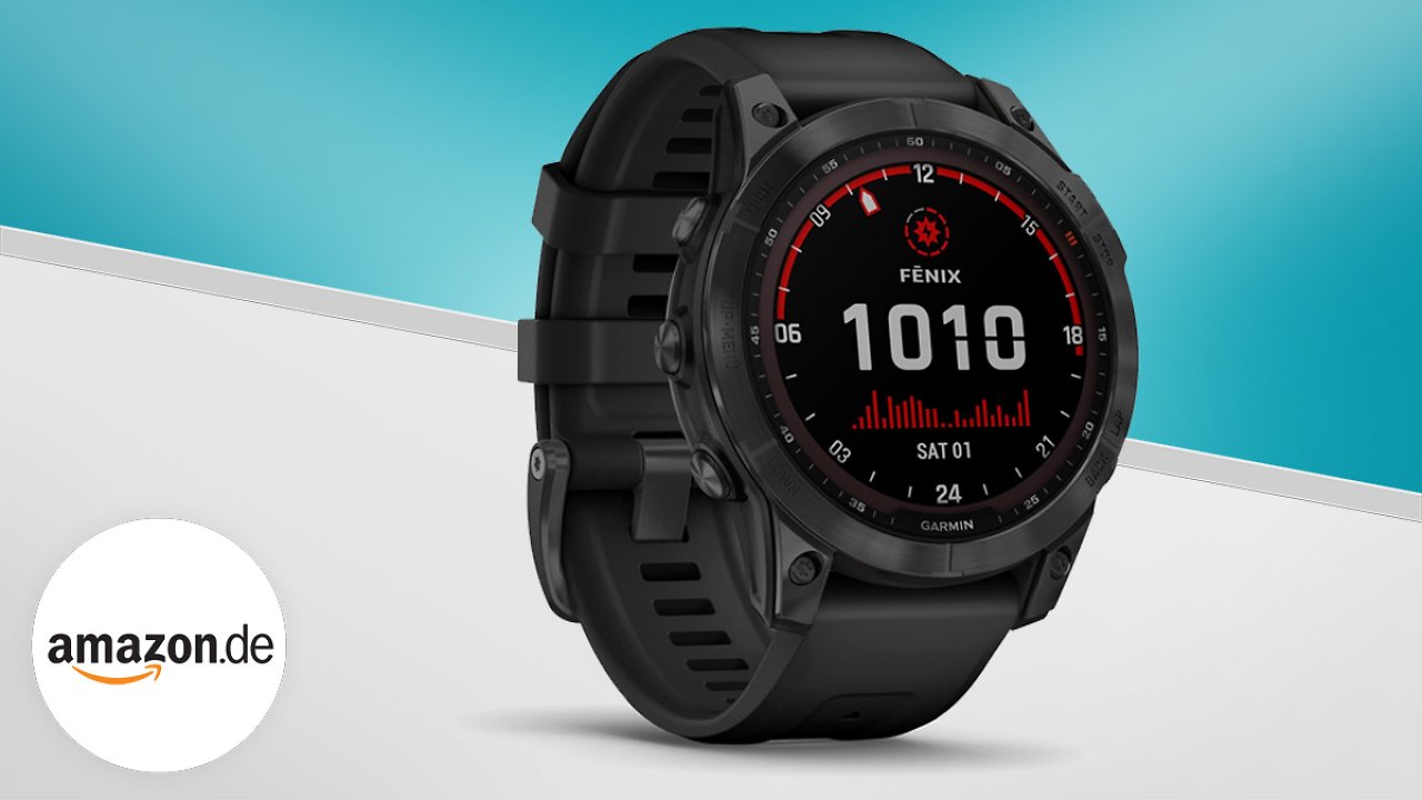[15/05/2023] Smartwatch zum Hammerpreis: Garmin Fenix 7 Solar mit über 250 Euro Rabatt