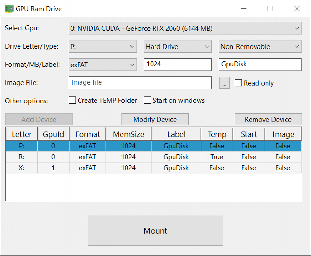 [07/05/2023] GPU RAM Drive v0.4