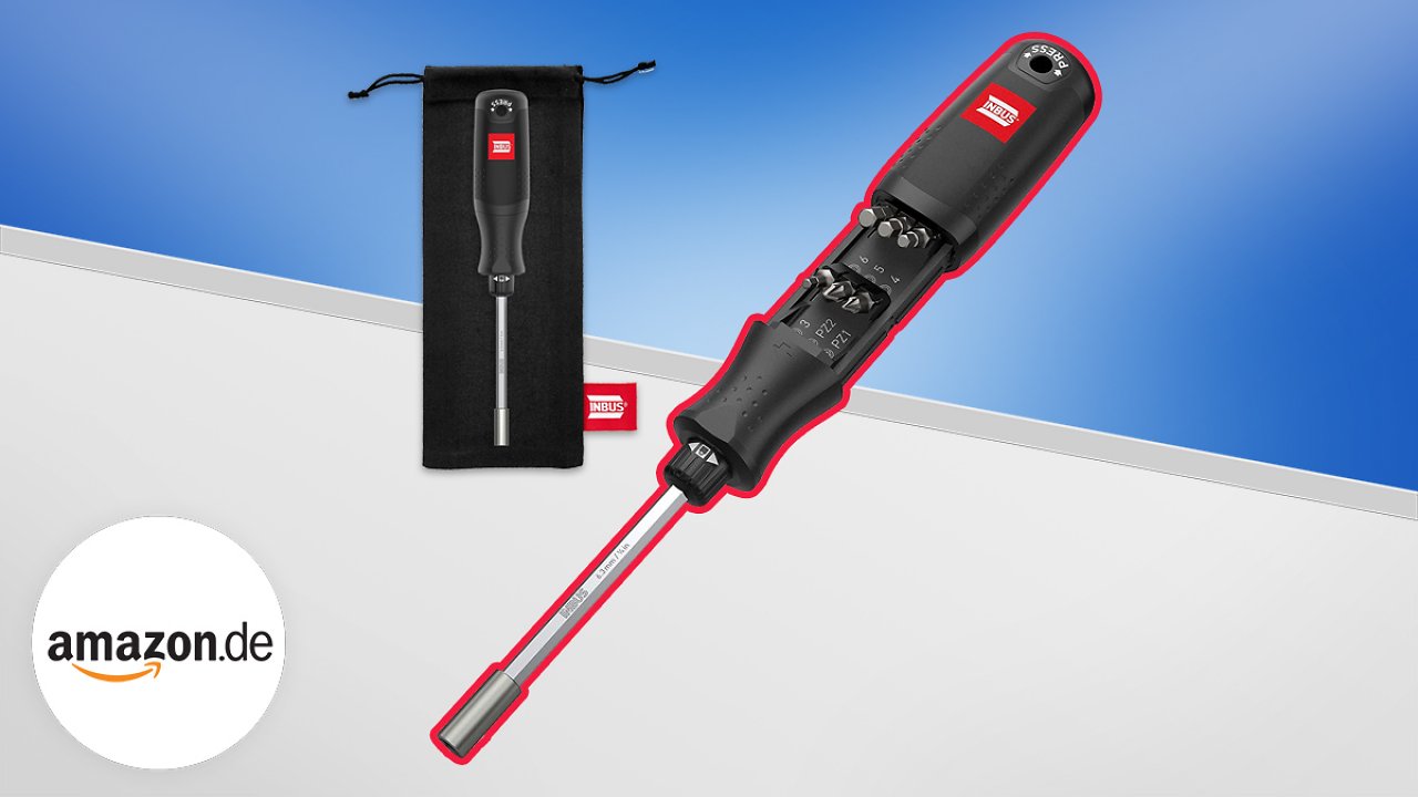 [27/05/2023] 10 Jahre Garantie, 10 € Rabatt: Inbus Flow Schraubendreher mit Ratsche & Bits im Amazon Sale (1)