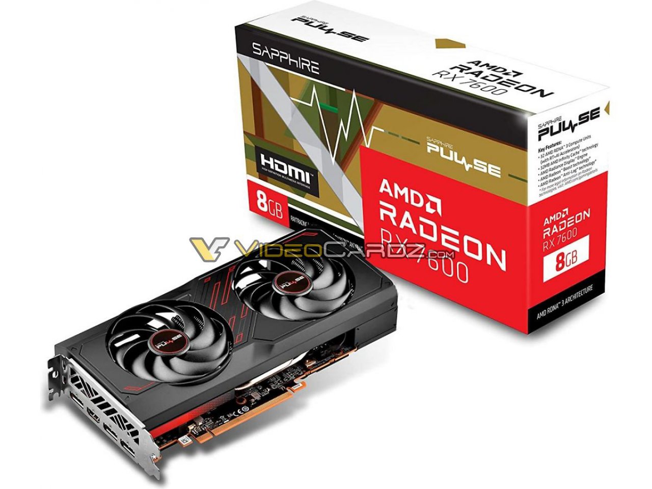 [11/05/2023] Sapphire Pulse Radeon RX 7600