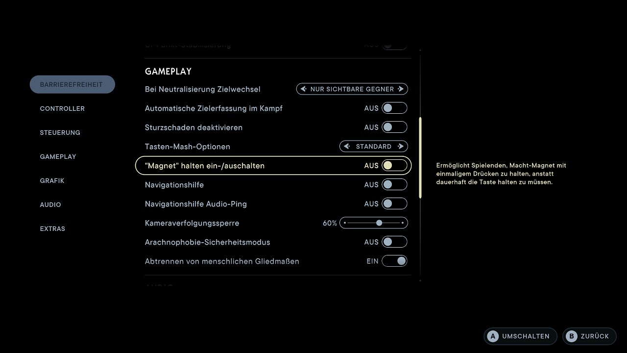 Star Wars Jedi Survivor - Menü - 01 - Barrierefreiheit (2)