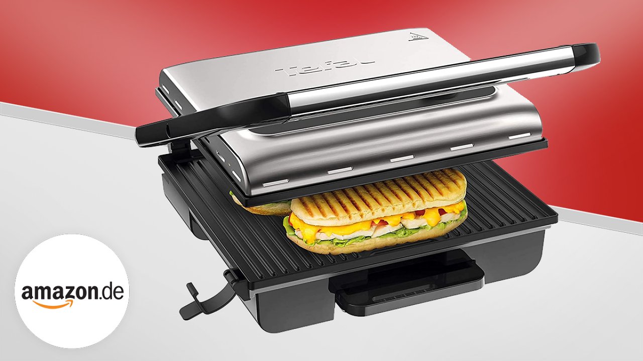 [23/05/2023] Amazon hat den Preis gegrillt: 46 % Rabatt auf Tefal Elektrogrill GC242D