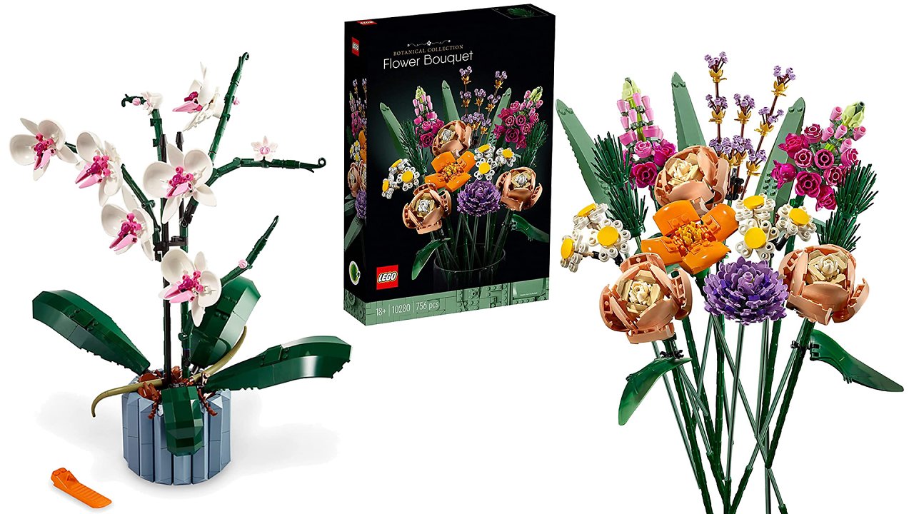 [10/05/2023] Mal ein anderes Geschenk zum Muttertag 2023? Diese Blumen von Lego verblühen nie - aktuell mit Rabatt