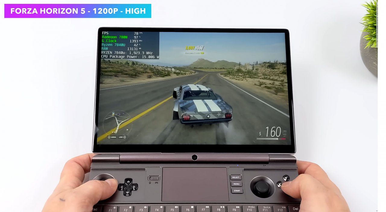 [09/05/2023] Forza Horizon 5 mit 70 - 80 Fps in 1200p (