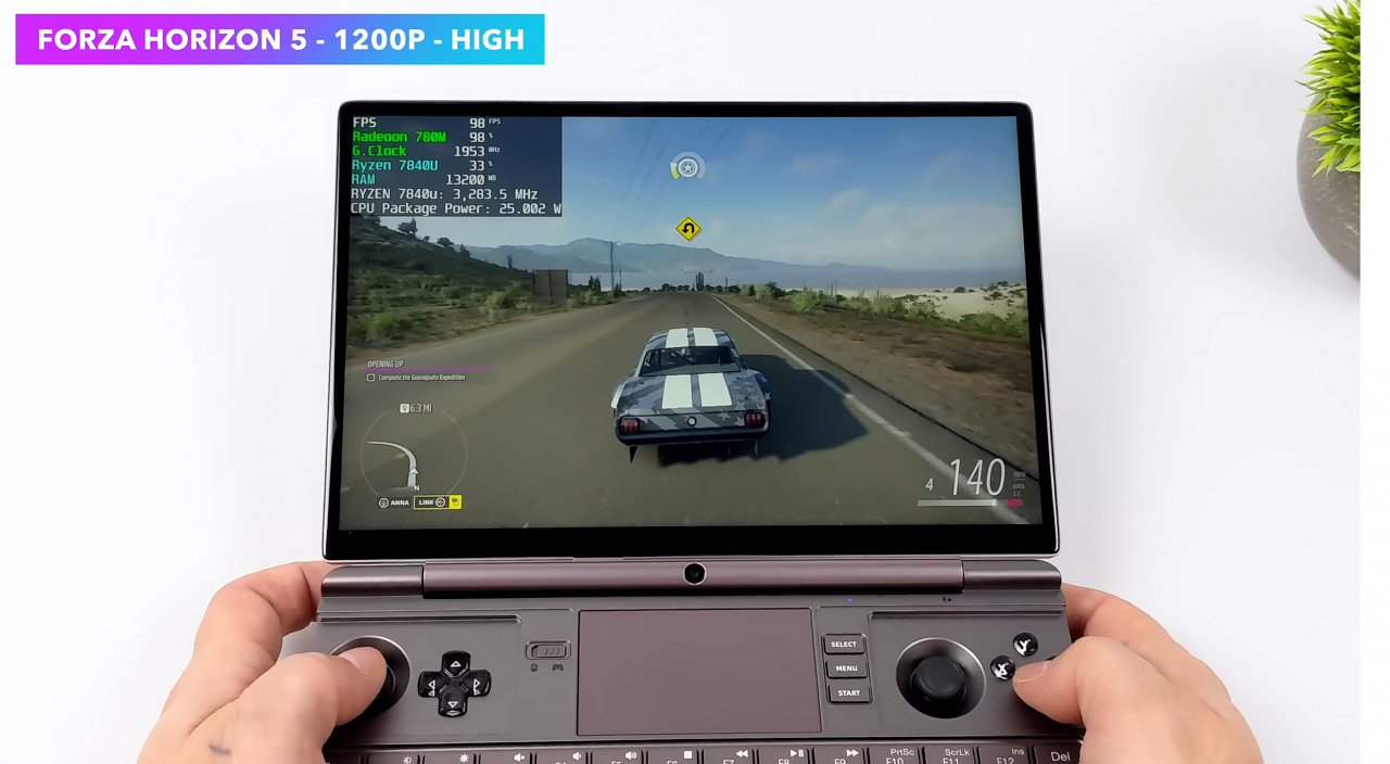[09/05/2023] Forza Horizon 5 mit 90 - 100 Fps in 1200p (