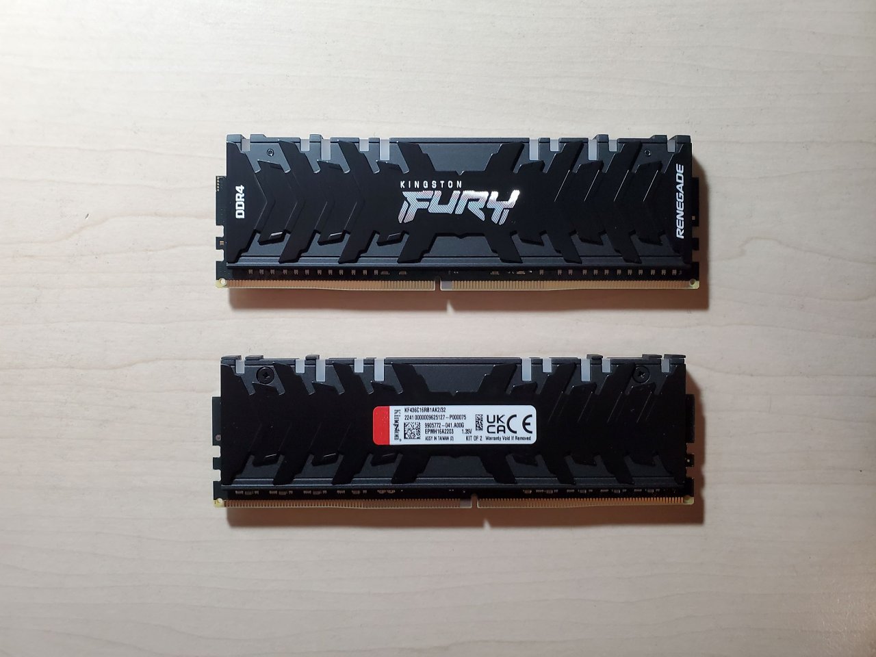 [04/05/2023] Kingston Fury 3600 16-20-20-39 von Rangod