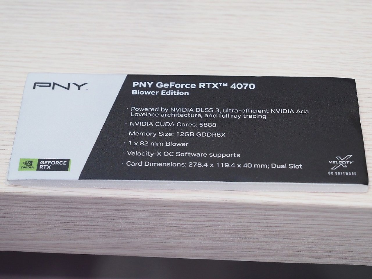 [02/06/2023] Computex: PNY zeigt Geforce RTX 4070 mit Blower-Kühler (4)
