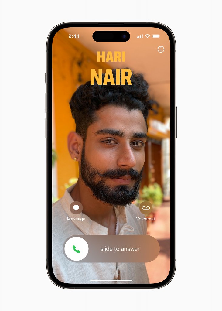 [06/06/2023] Apple WWDC23 iOS 17 Contact Posters Hari Nair&nbsp;