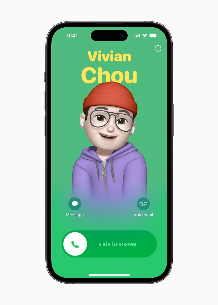 [06/06/2023] Apple WWDC23 iOS 17 Contact Posters Vivian Chou