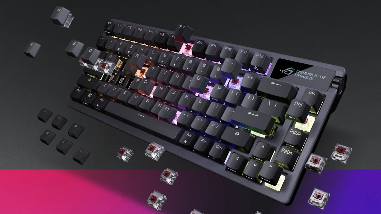 [26/06/2023] Die Asus Azoth Gaming-Tastatur ist umfangreich anpassbar