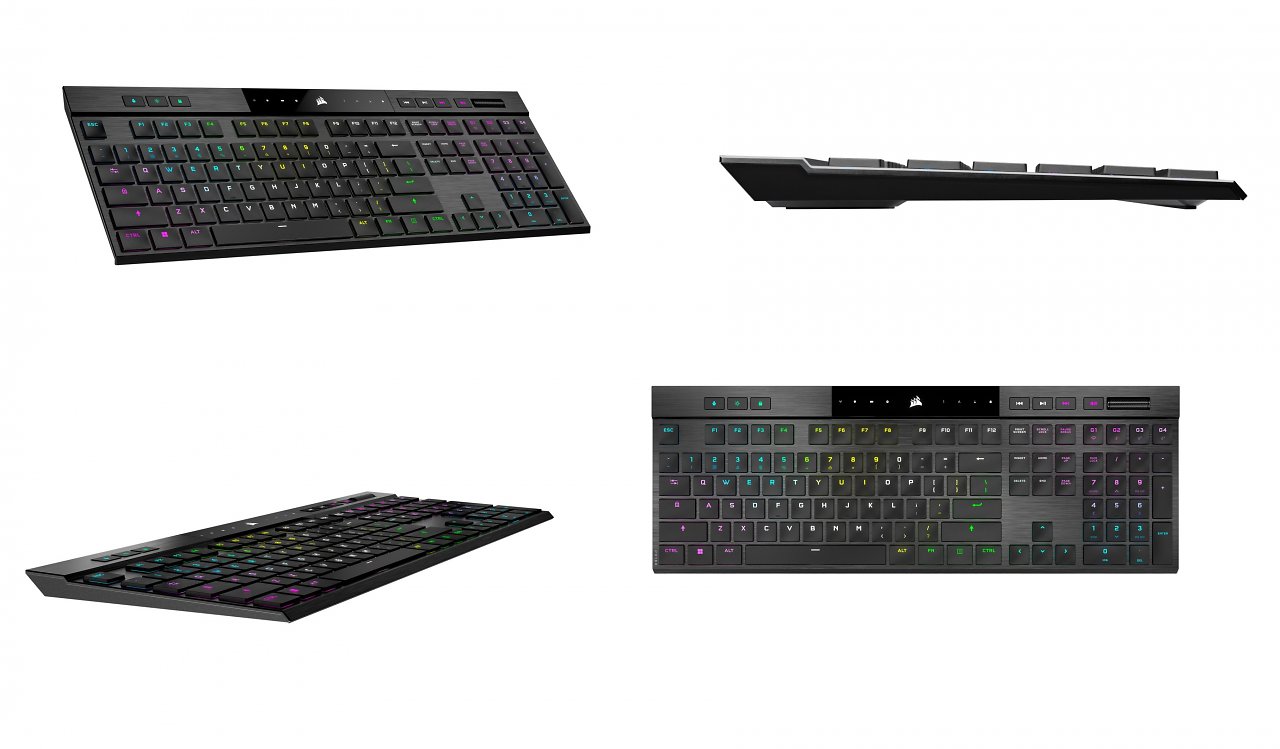 [20/06/2023] Corsair K100 Air Wireless (ca. 270 Euro, Test in PCGH 12/2022, Note: 1,18)