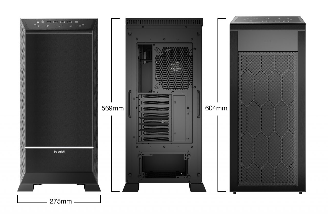 [14/06/2023] Auf der Computex-Messe stellte Be Quiet den Dark Base Pro 901 vor, der in wenigen Wochen seinen Verkaufsstart feiert. (2)