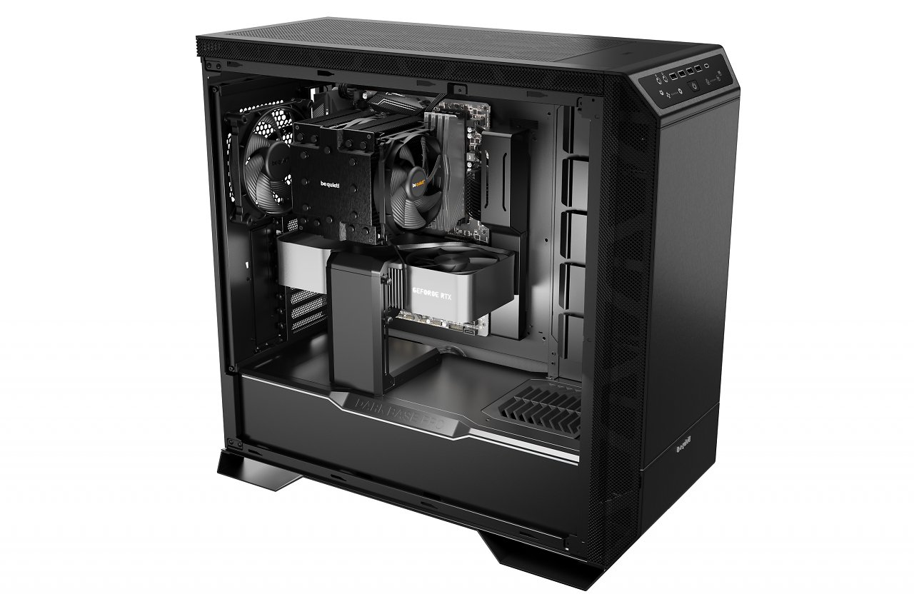 [14/06/2023] Auf der Computex-Messe stellte Be Quiet den Dark Base Pro 901 vor, der in wenigen Wochen seinen Verkaufsstart feiert. (10)