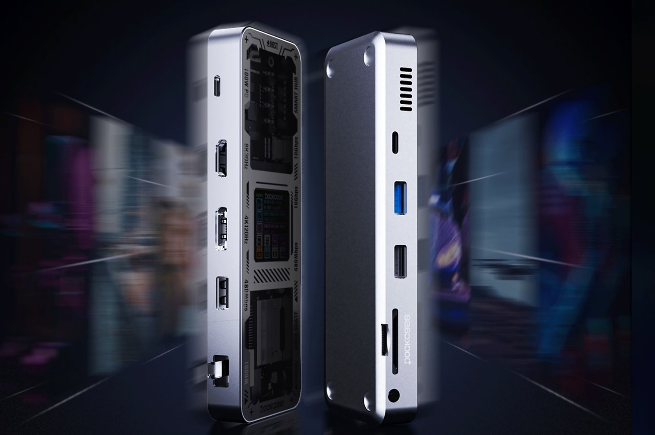 [22/06/2023] Das Unternehmen Dockcase bringt in einem Monat einen „Über-Hub“ auf Kickstarter mit zehn Anschlüssen für verschiedene Anwendungen heraus.