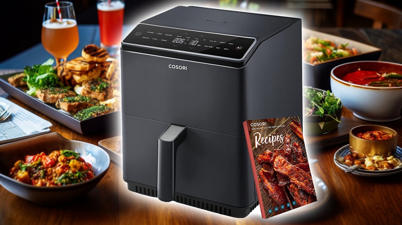 [22/06/2023] Diesen Preis schlägt niemand: Heißluftfritteuse Cosori Dual Blaze CAF-P583S bei Amazon jetzt besonders günstig