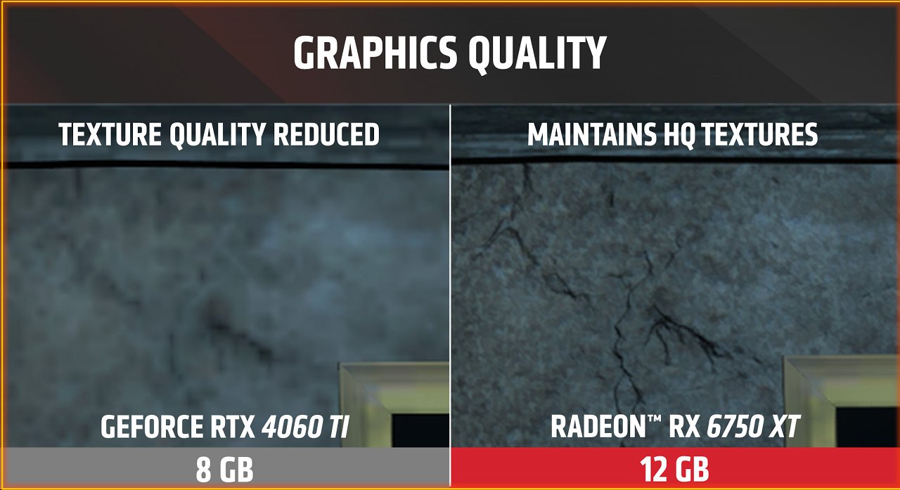 [13/06/2023] AMD bietet laut eigenen Angaben die bessere Qualität bei den Texturen