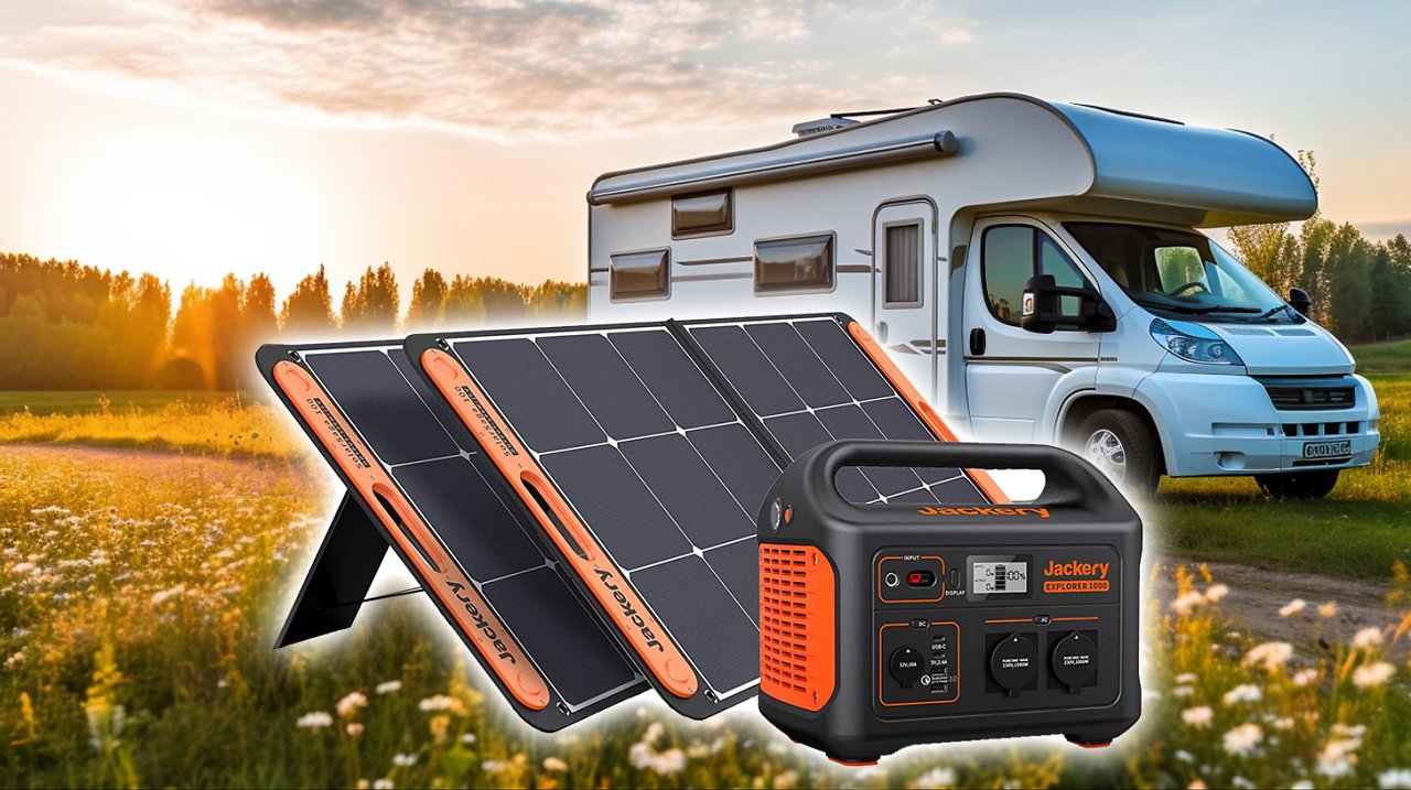 [26/06/2023] Jackery Powerstation im Angebot: Bis zu 31 % Rabatt auf Solargenerator mit 1.000 Watt und Set mit 2× Solarpanel