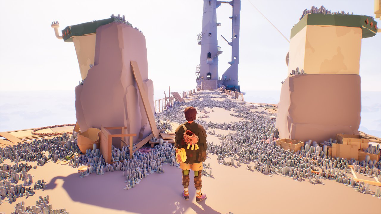 [19/06/2023] Dank Nanite kann Jusant hochdetaillierte Assets gleichzeitig darstellen - beachten Sie die Stalagmiten.