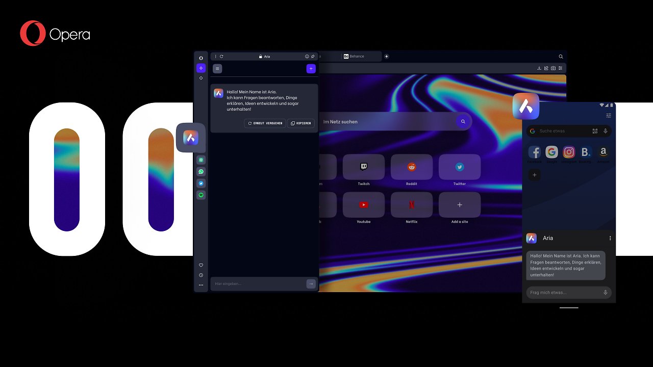 [20/06/2023] Opera One Webbrowser mit KI Tool integriert