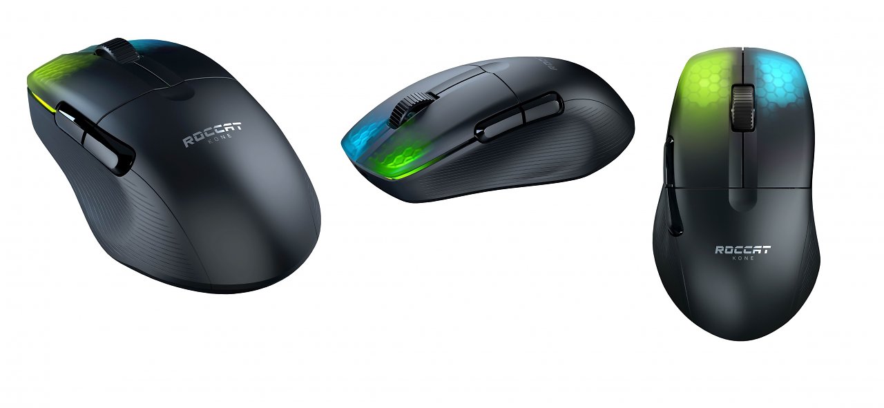 [13/06/2023] Roccat Kone Pro (ca. 60 Euro, Test in PCGH 11/2021, Note: 1,18)