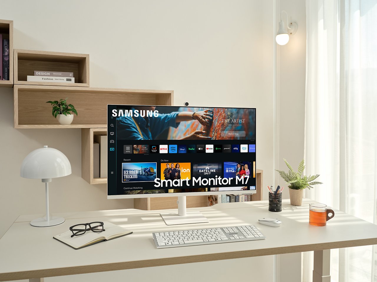 [20/06/2023] Das Monitor-Portfolio von Samsung umfasst zwei neue Smart-Modelle der M-Serie - den M7 und M8, die besonders dünn daherkommen sollen. (4)