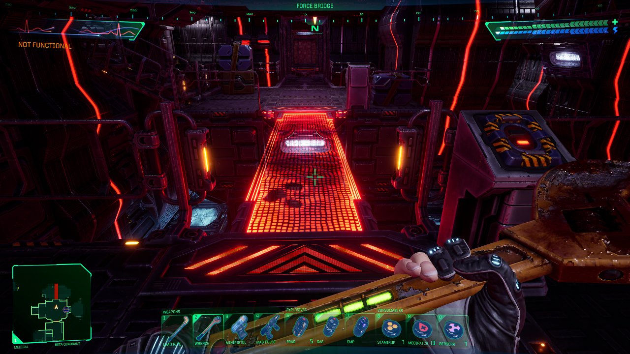 [01/06/2023] System Shock Remake (Bilder: Ultra HD, maximale Details, DLSS Quality - downsampled @ 1440p) 24