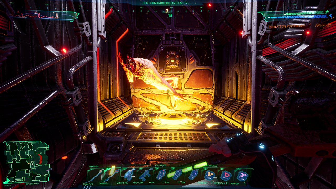[01/06/2023] System Shock Remake (Bilder: Ultra HD, maximale Details, DLSS Quality - downsampled @ 1440p) 25