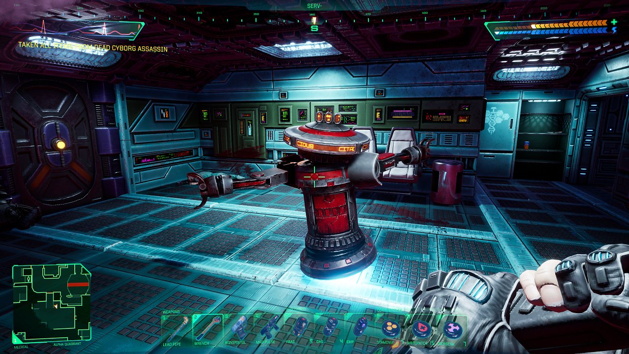 [01/06/2023] System Shock Remake (Bilder: Ultra HD, maximale Details, DLSS Quality - downsampled @ 1440p) 28