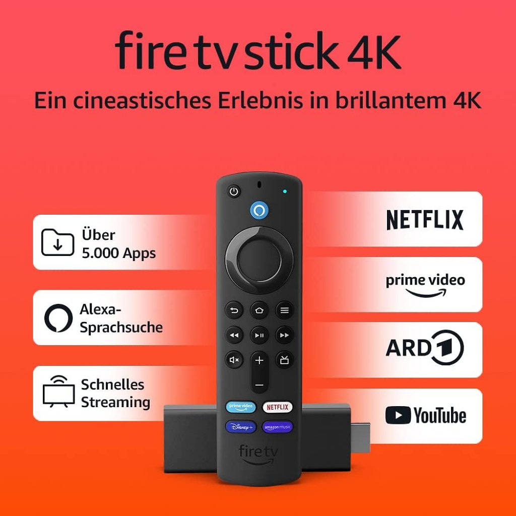 Zum Prime Day 2023 gibt es den Fire TV Stick 4K günstiger denn je zu kaufen - aber nur kurz.