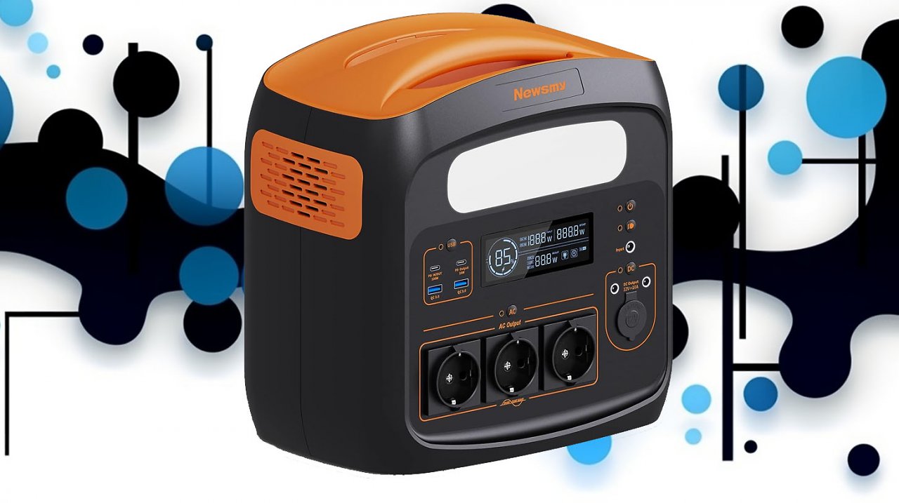[31/07/2023] 300 Euro Rabatt! Powerstation Necespow N1200 im Angebot, als Solargenerator nutzbar