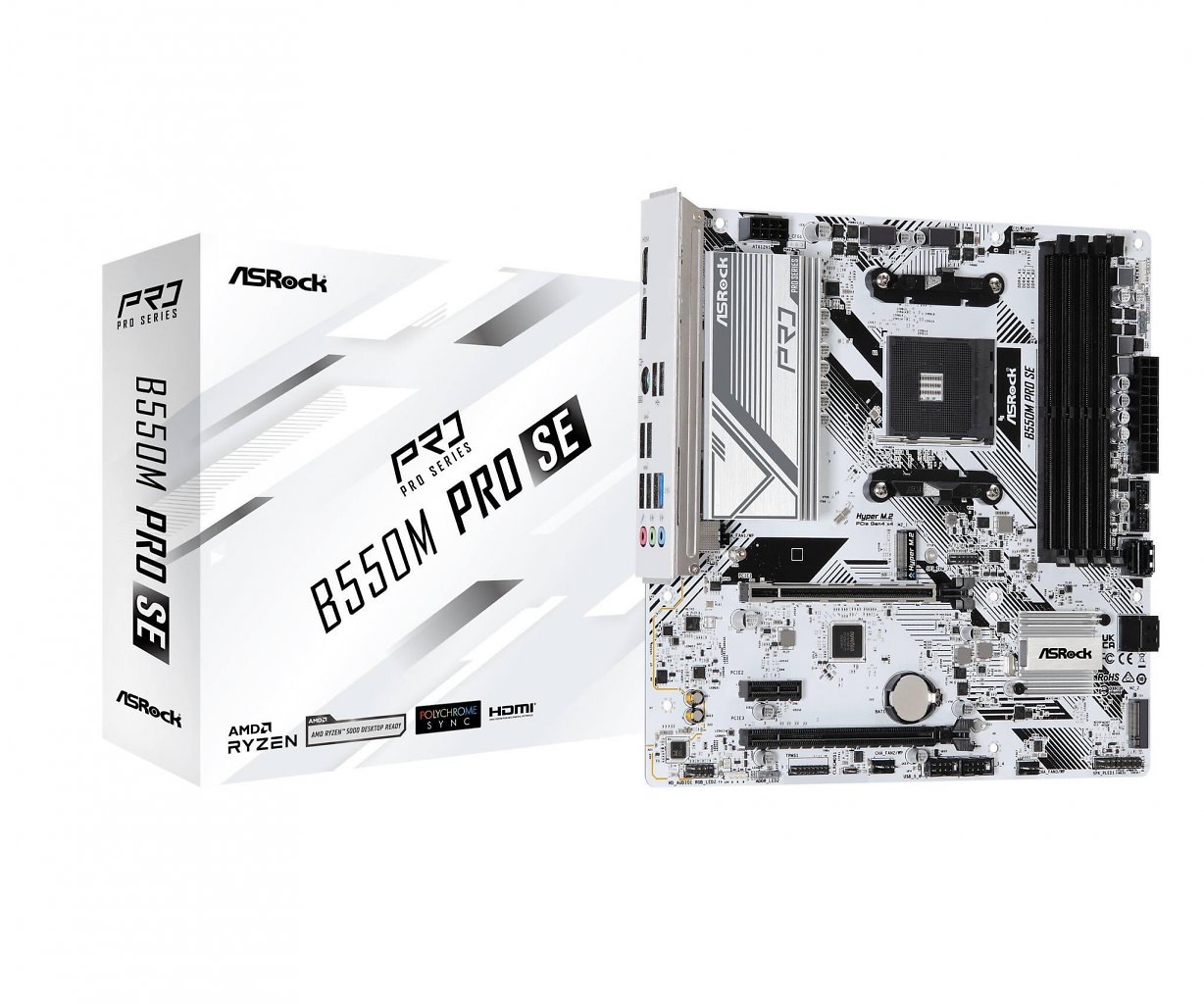 [15/07/2023] ASRock B550M PRO SE besitzt 8 virtuelle (6+2) und 5 echte Phasen (3+2)