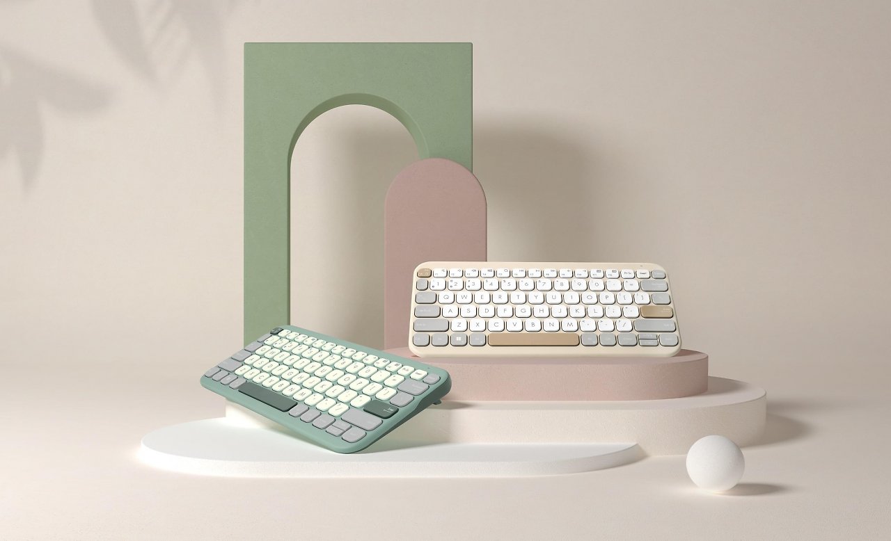[27/07/2023] Asus: Marshmallow-Keyboard KW100 in den Farben Hafermilch und Grüner Tee