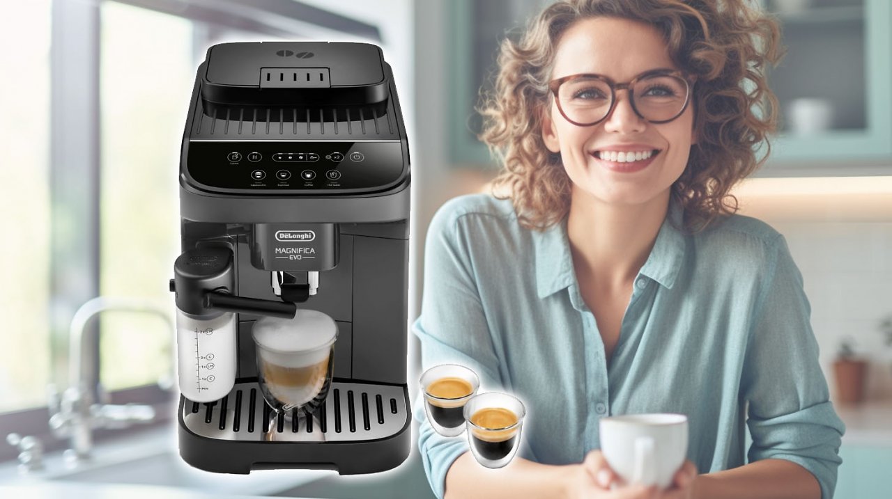[14/07/2023] Kaffeevollautomat im Angebot: Jetzt 100 Euro sparen bei Delonghi Magnifica Evo ECAM292.52.GB