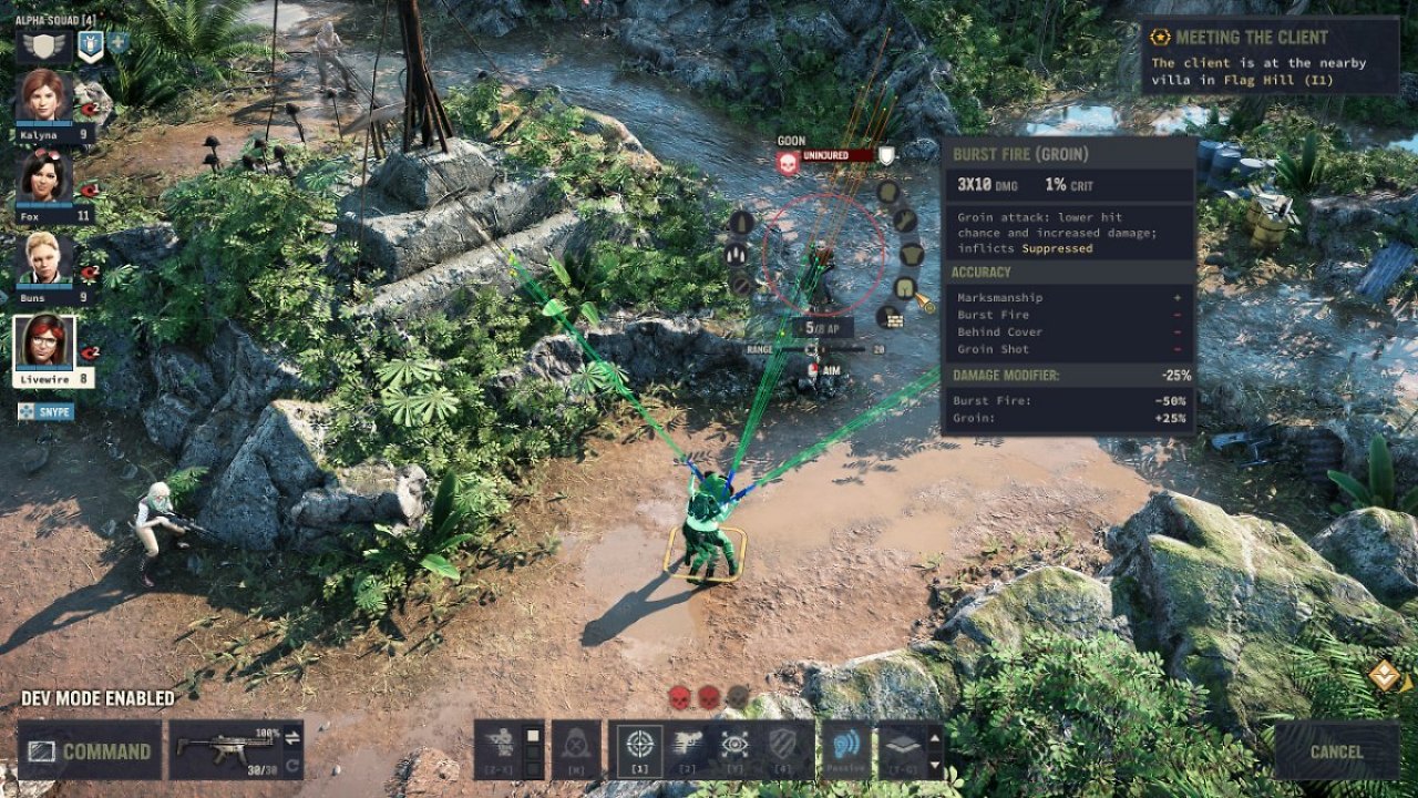 [13/07/2023] Beispiele aus dem Kampf mit Streufeuer.