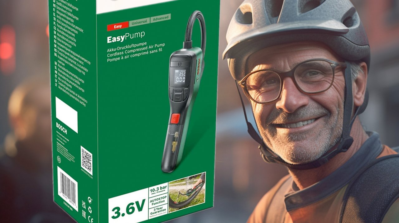 [04/07/2023] Tausendfach gekauft: Darum ist die elektrische Fahrradpumpe von Bosch so ultrabeliebt - jetzt mit Amazon-Rabatt