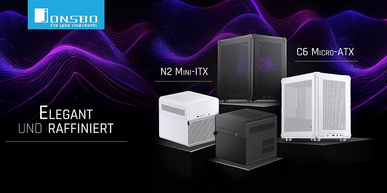 [09/07/2023] Jonsbo C6 und N2: Neue Gehäuse für Micro-ATX- und NAS-Systeme vorgestellt (1)