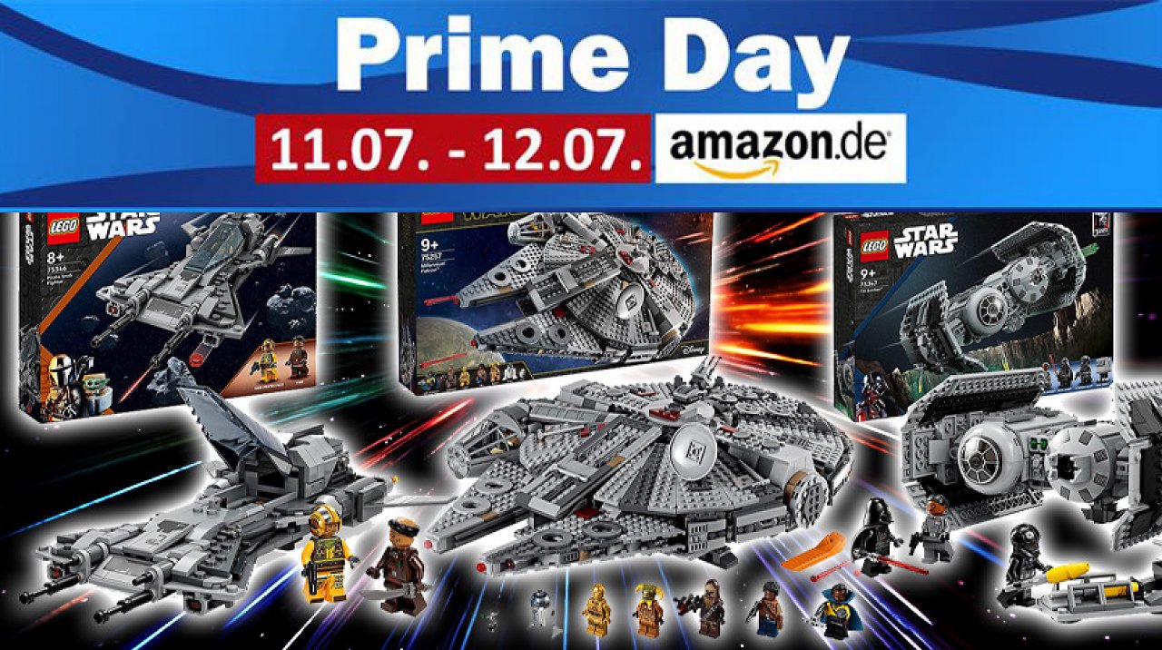 [10/07/2023] Galaktisch gute Prime Day Angebote: Lego Star Wars Sets nur noch heute radikal reduziert