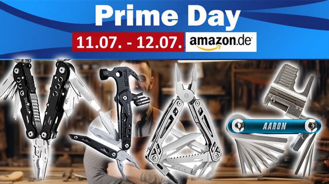 [11/07/2023] Wer braucht schon Taschenmesser: Nur noch heute Multitool Prime Day Angebote mit bis zu 54 % Rabatt