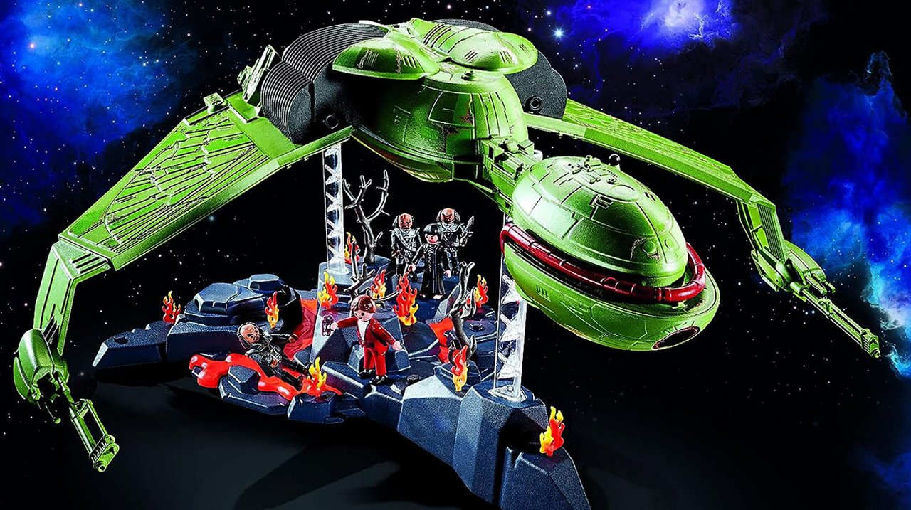 [24/07/2023] Bester Preis der Galaxie: Star Trek Klingonenschiff Bird-of-Prey von Playmobil am günstigsten bei Amazon
