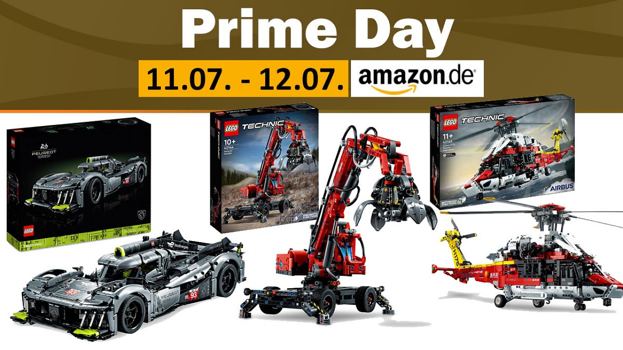 [1] Bis zu 46 % reduziert: Lego Technic im Angebot (Bagger, Ford GT, Airbus & Co.) 