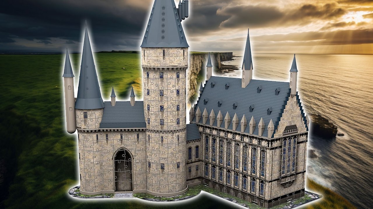 [28/07/2023] 55 % Rabatt auf Harry Potter Schloss Hogwarts: Ravensburger 3D-Puzzle als Alternative zu Lego?