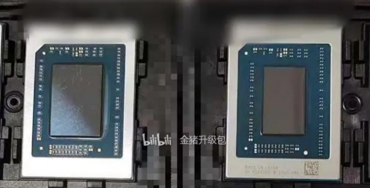 [01/07/2023] AMD Phoenix (links) und Phoenix 2 (rechts) im direkten Vergleich