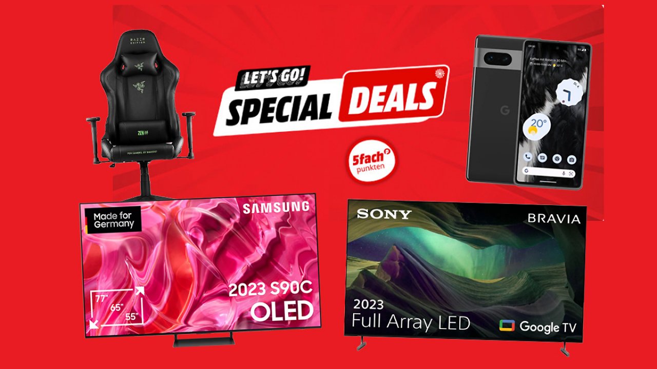 Nur kurz: Special Deals mit Top-Rabatten und weiteren Vorteilen bei MediaMarkt & Saturn