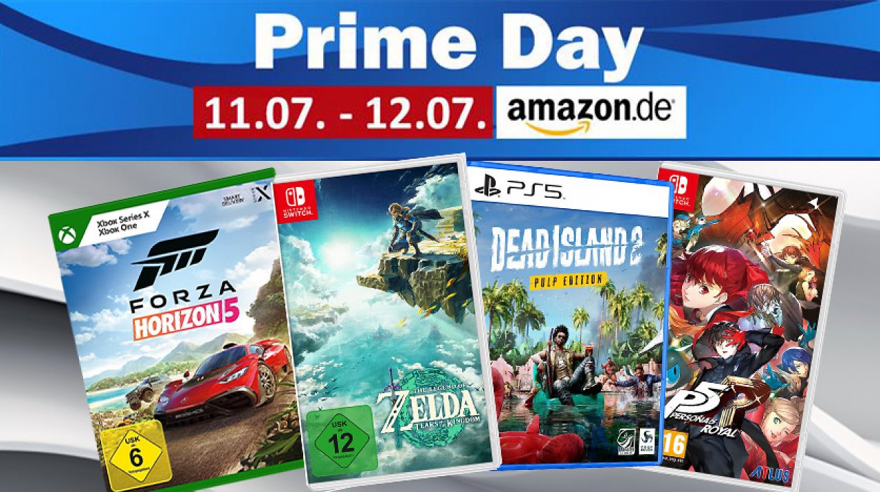 [12/07/2023] Die besten Gaming-Deals zum Prime Day: Zelda, Persona, Doom, Dead Island und Collector's Editions mit satten Rabatten!